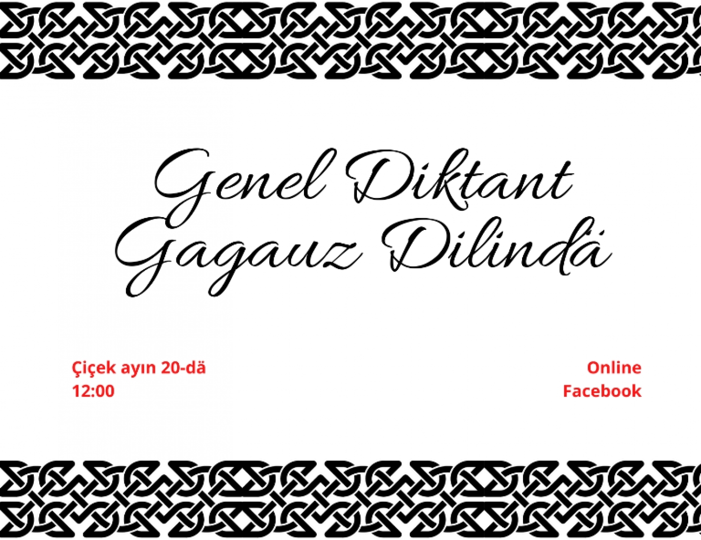 &laquo;Genel Diktant Gagauz Dilind&auml;&raquo; (Video)