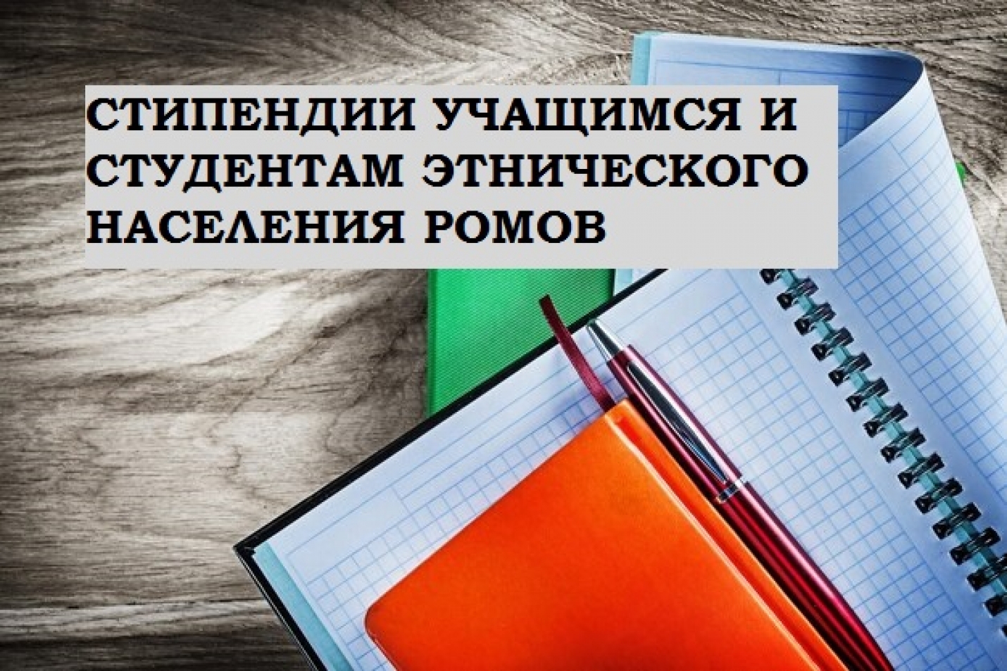 СТИПЕНДИИ УЧАЩИМСЯ И СТУДЕНТАМ ЭТНИЧЕСКОГО НАСЕЛЕНИЯ РОМОВ