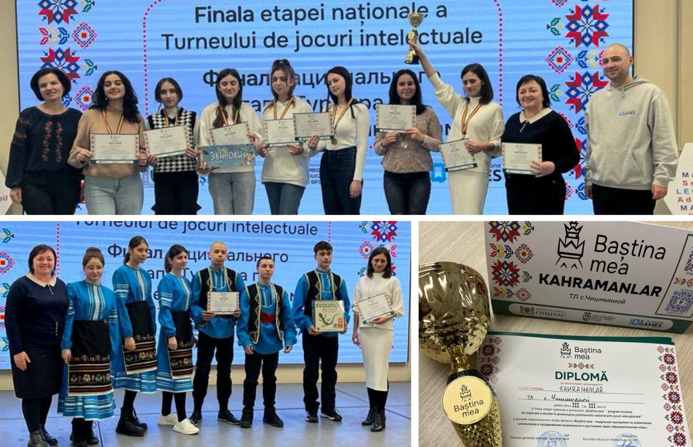 ДВА ПРИЗОВЫХ МЕСТА: успех команд &laquo;Spiridușii&raquo; и &laquo;KAHRAMANLAR&raquo; в финале проекта "Bastina mea"